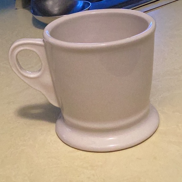 Anthropologie C Monogram Mug Initial Letter Coffee Tea Cup Shaving Style Cup - Picture 3 of 5